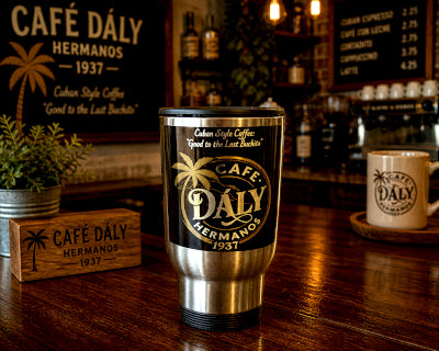 Dály Hermanos Coffee 14oz Stainless Steel Heritage Travel Mug