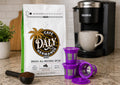 2-Item Bundle: 4-Pack Cafe Save 1-Stream Reusable K Cup Coffee Filters + EZ-Scoop 2 Tbsp Scoop with Integrated Funnel, Refillable Pod Capsule For Use with Keurig & Select Single Cup Coffee Makers (coffee not included)